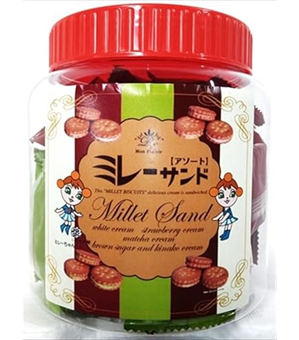 Amazon.co.jp: ハース 4種のアソートミレーサンド 60個入り : 食品